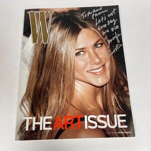 W Magazine November 2007 Jennifer Aniston
